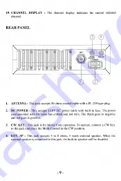 Super Star SS-158EDX Owner'S Manual Download Page 10