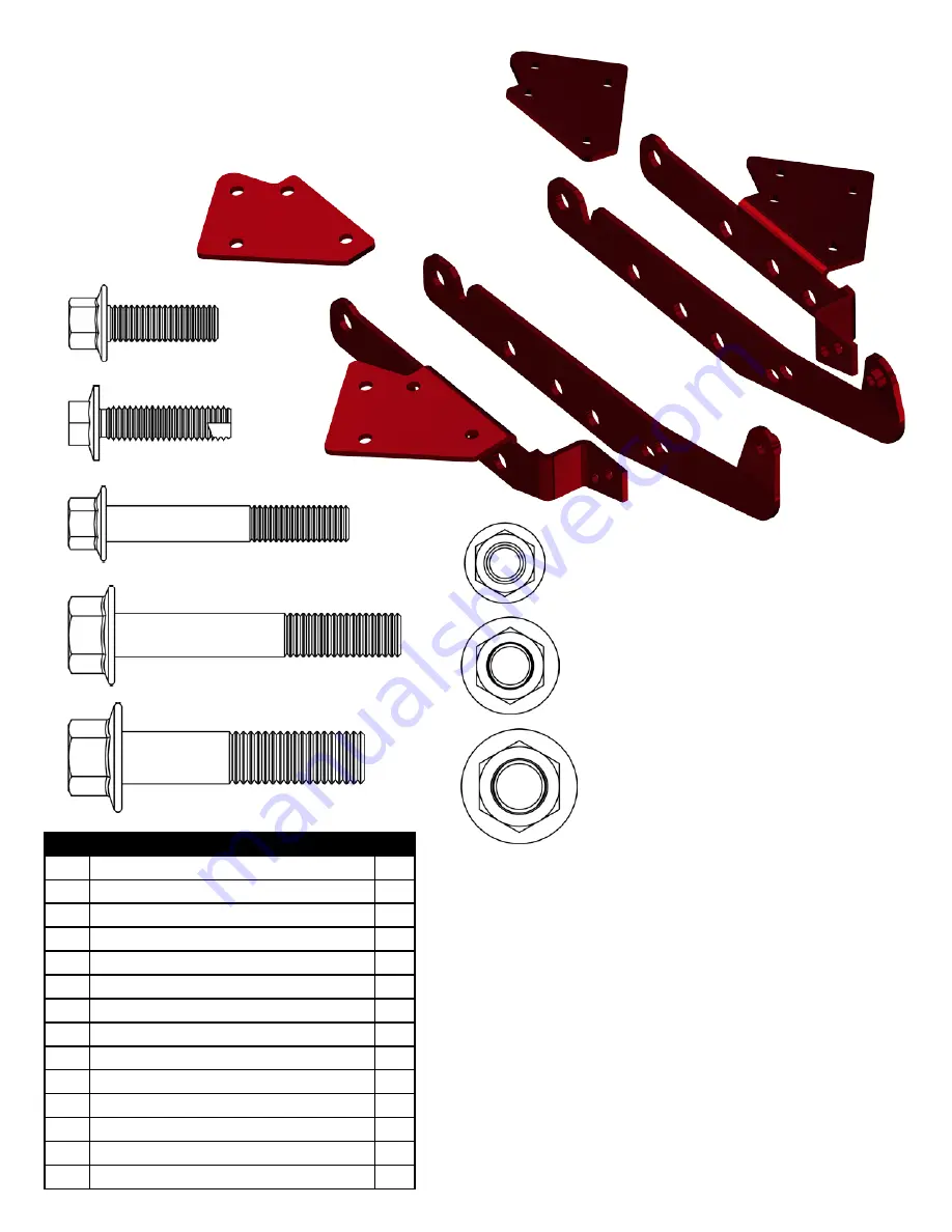 SuperATV LK-P-RZRXP-3-5 Installation Instructions Manual Download Page 2