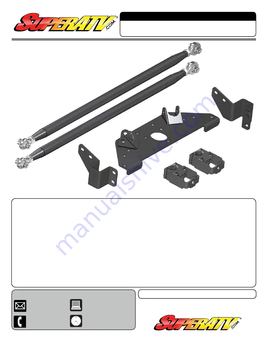 SuperATV PGH8-RL-004 Скачать руководство пользователя страница 1