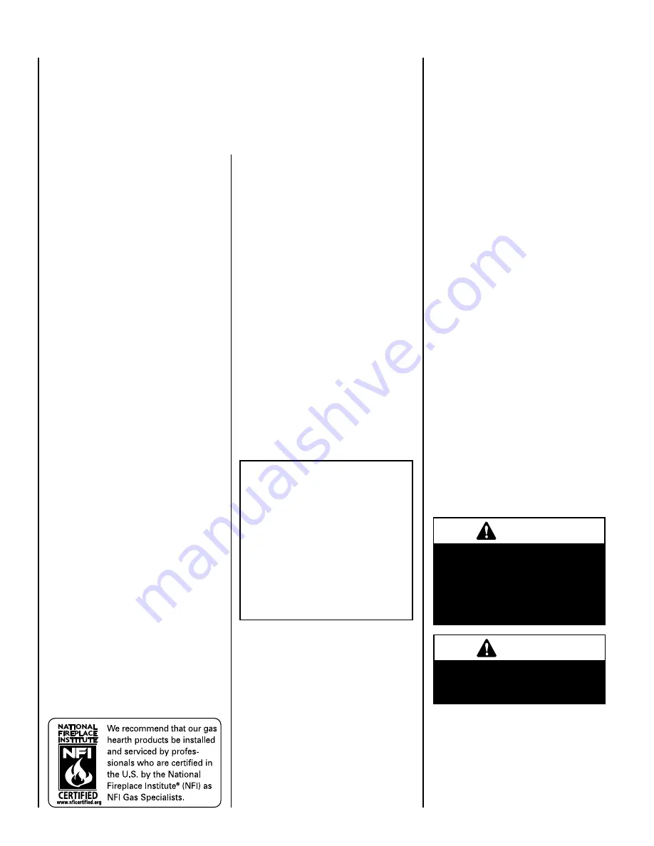 Superior Fireplaces VRE3236ZENWH Скачать руководство пользователя страница 2