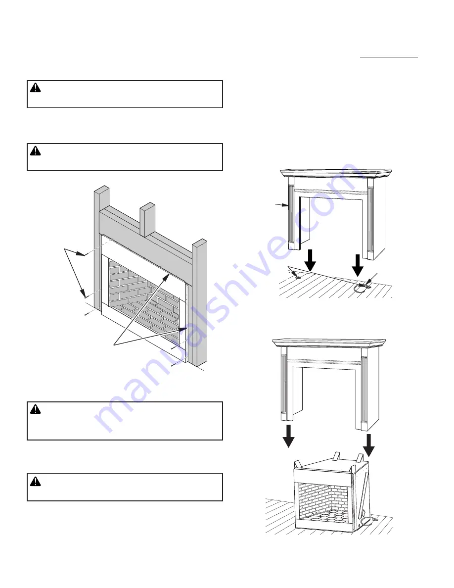 Superior Fireplaces VRE4500 Installation And Operation Instruction Manual Download Page 11