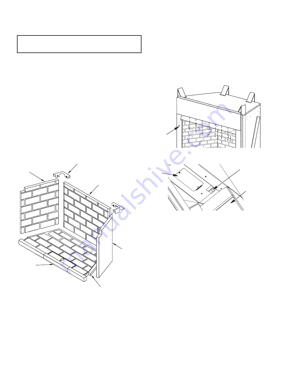 Superior Fireplaces VRE4500 Installation And Operation Instruction Manual Download Page 12