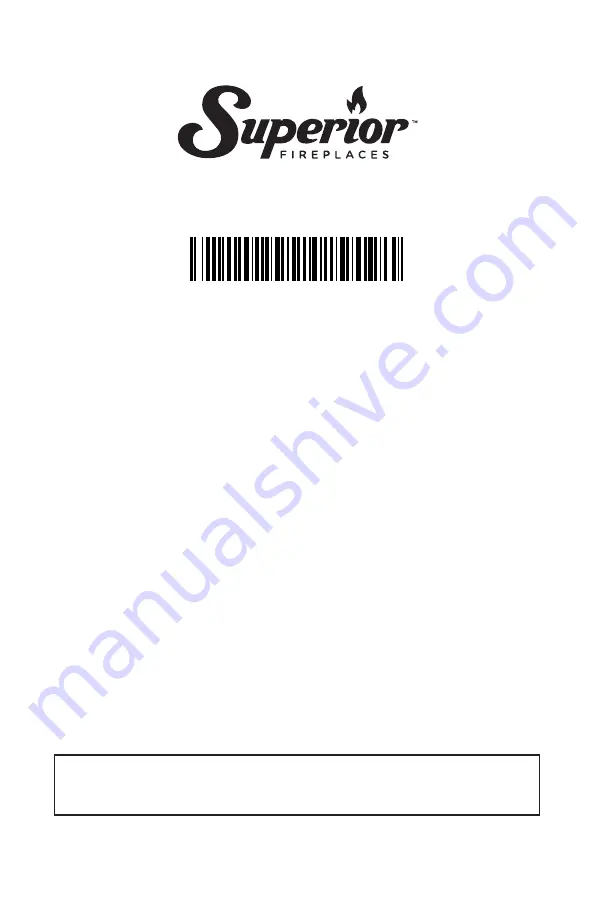 Superior 127003-01 User Manual Download Page 1