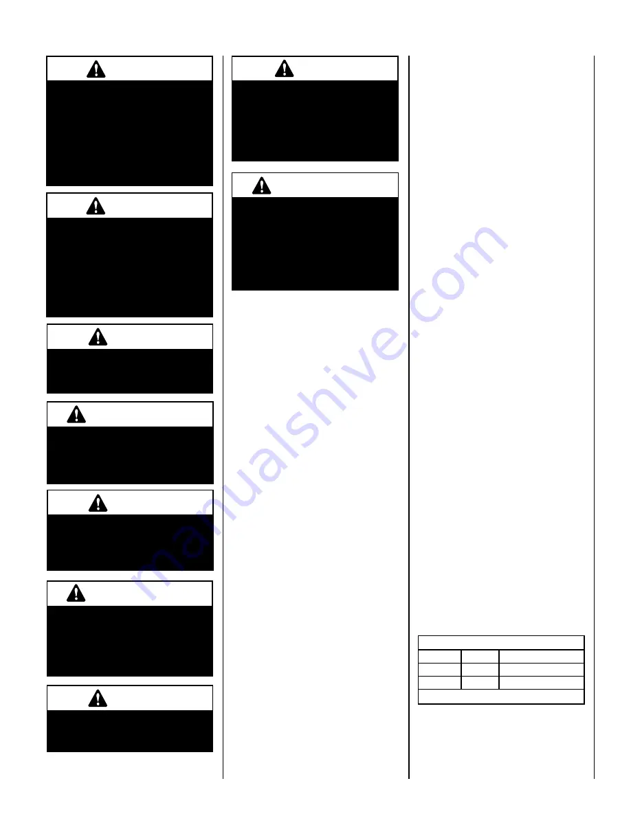 Superior BRT40STTMN Installation And Operation Instructions Manual Download Page 5