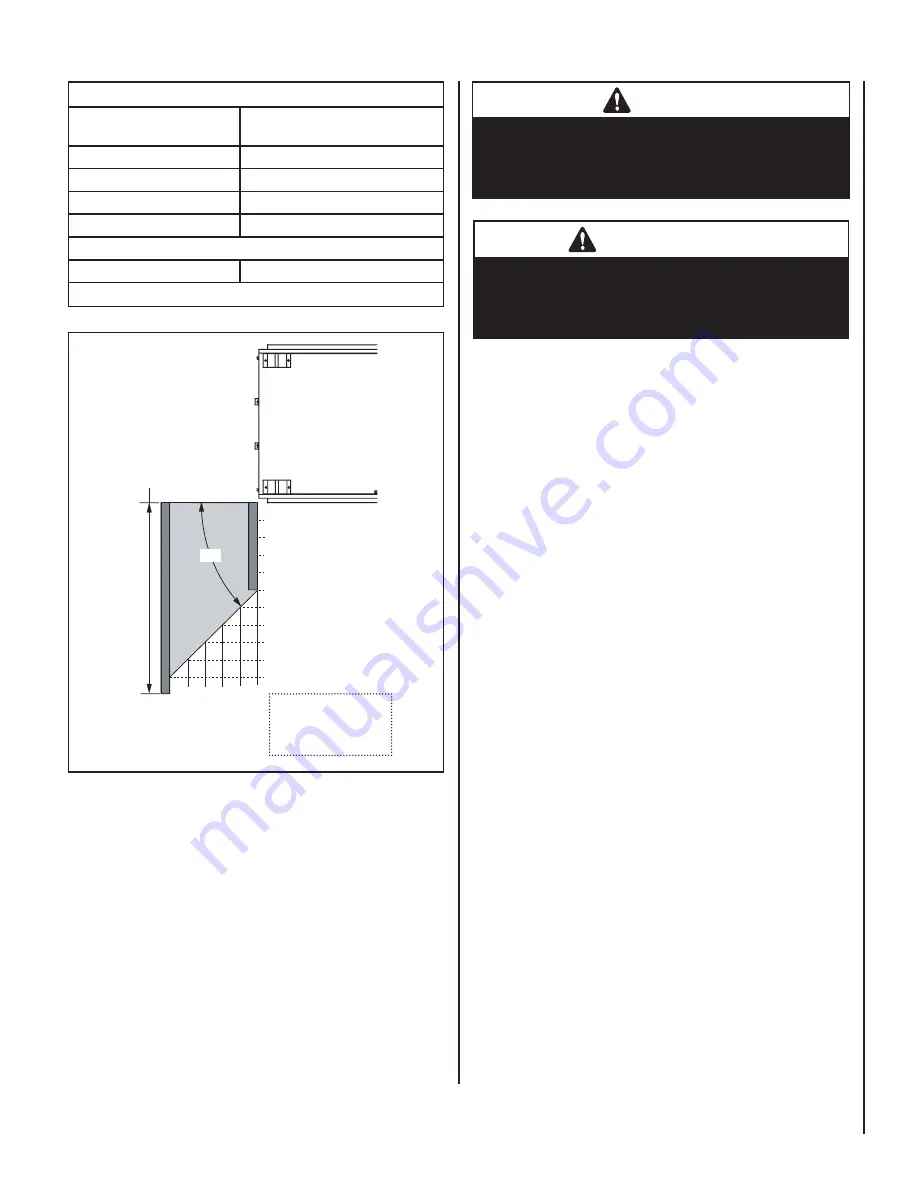 Superior DRT35PFDEN Installation And Operation Instructions Manual Download Page 11