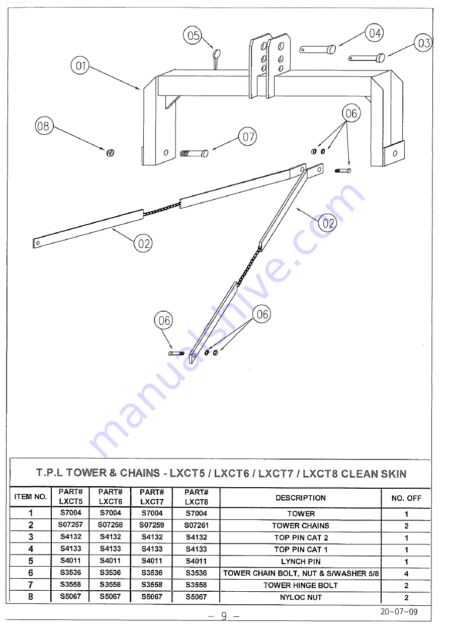 Superior LXCT5 Instructions And Parts Manual Download Page 13