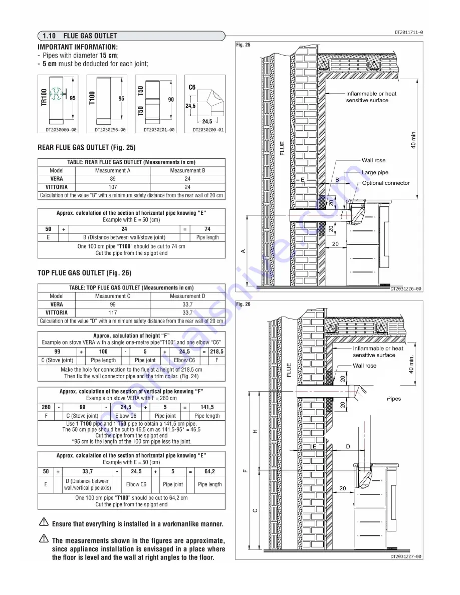 Superior Maddalena Installation & Use Manual Download Page 17