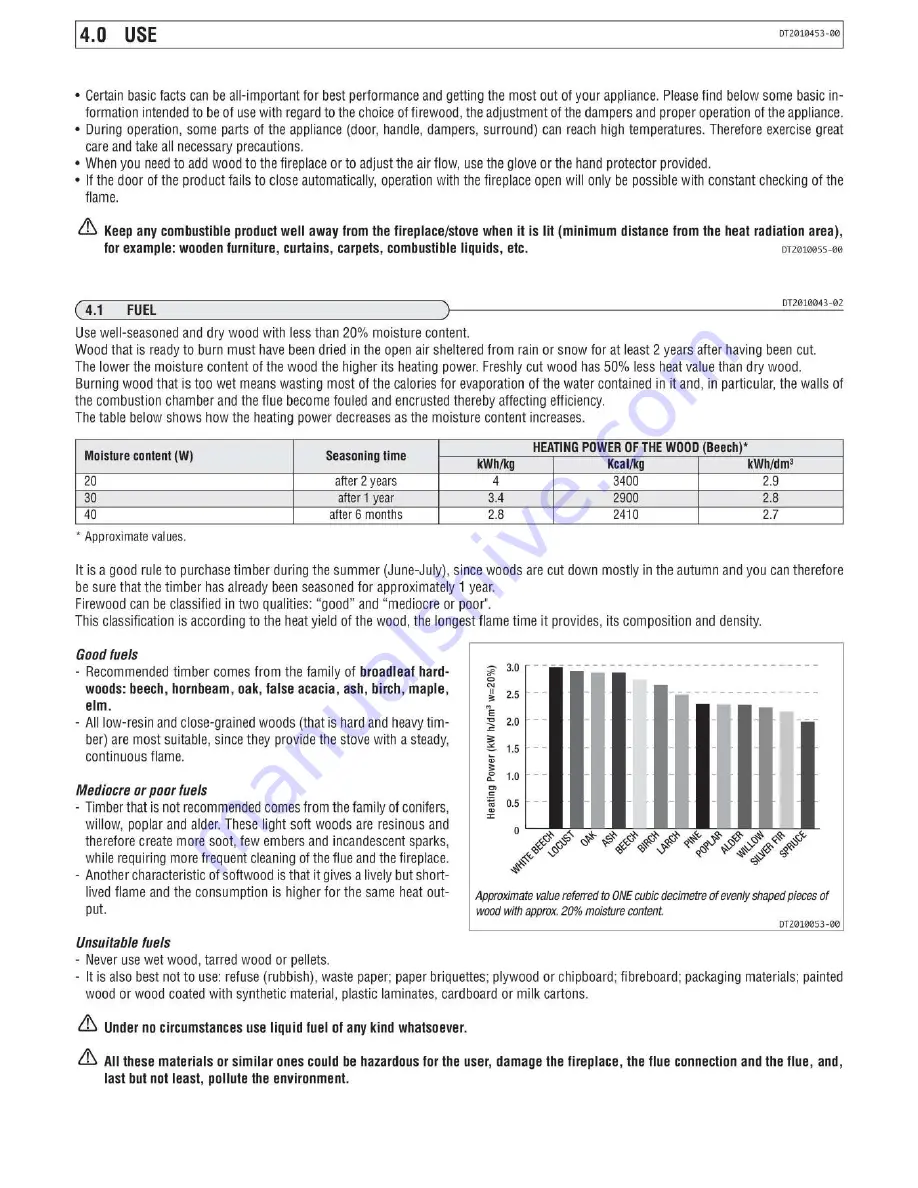 Superior Maddalena Installation & Use Manual Download Page 24