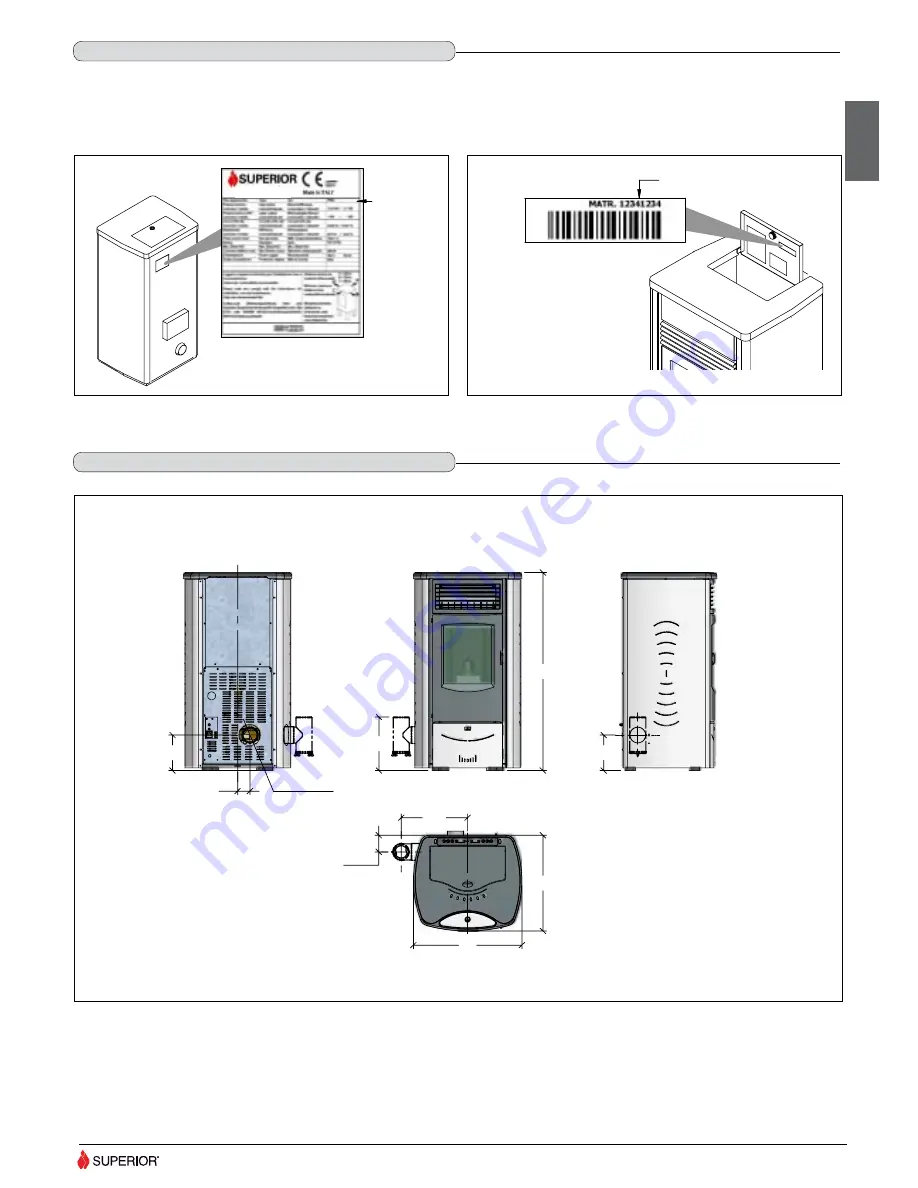 Superior MONIA Instructions For Installation, Use And Maintenance Manual Download Page 13