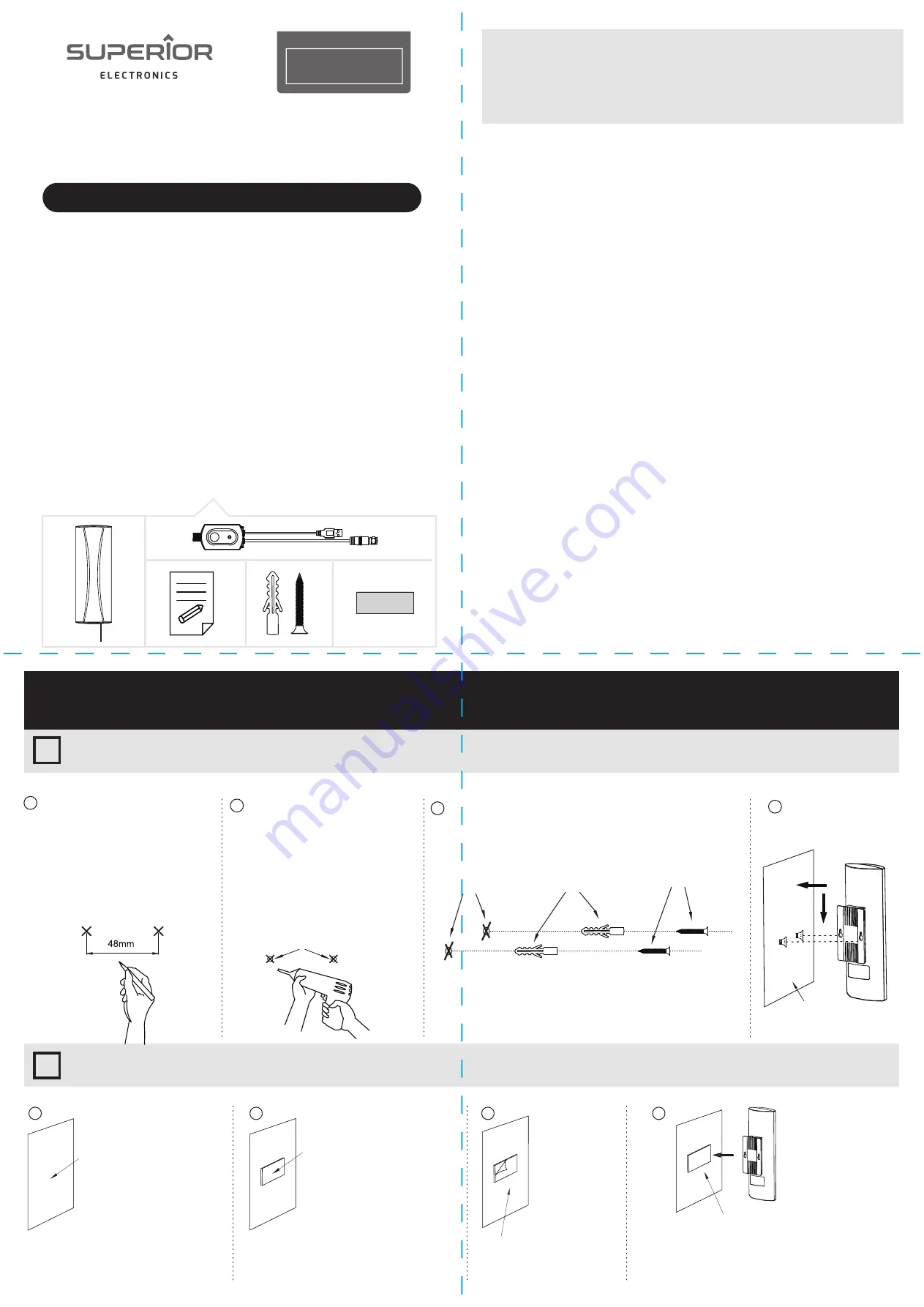 Superior NAO-001 Instruction Manual Download Page 1