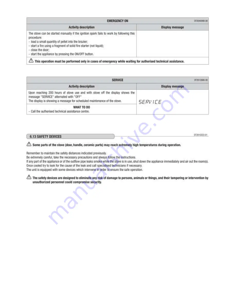 Superior Robeys GIOIA Instructions For Installation, Use And Maintenance Manual Download Page 41