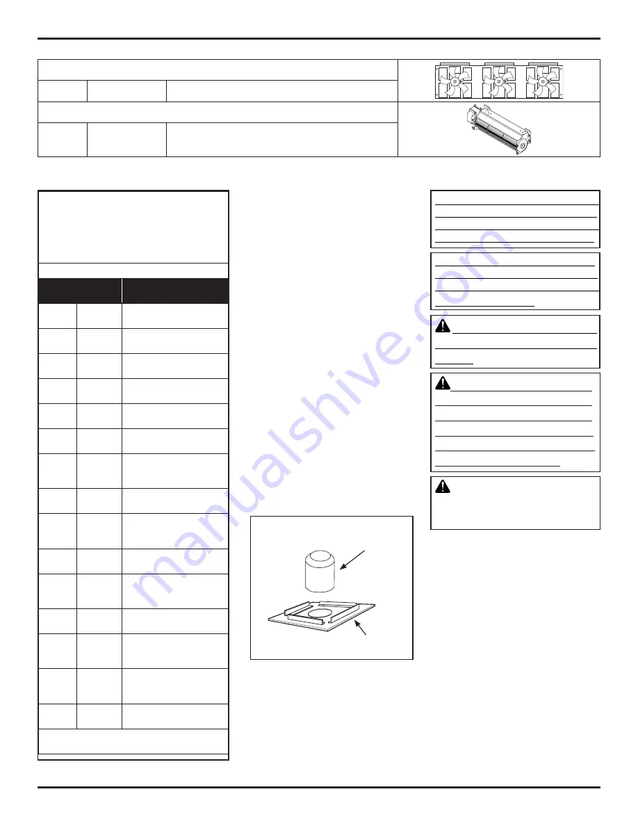 Superior WCT2042WS Installation And Operation Instructions Manual Download Page 20