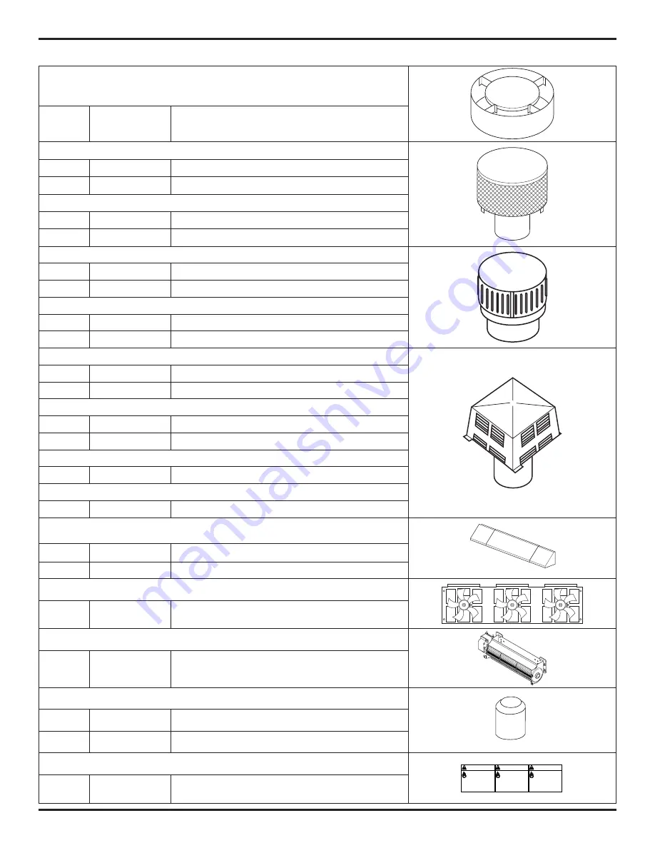 Superior WCT3036RH Installation And Operation Instructions Manual Download Page 20