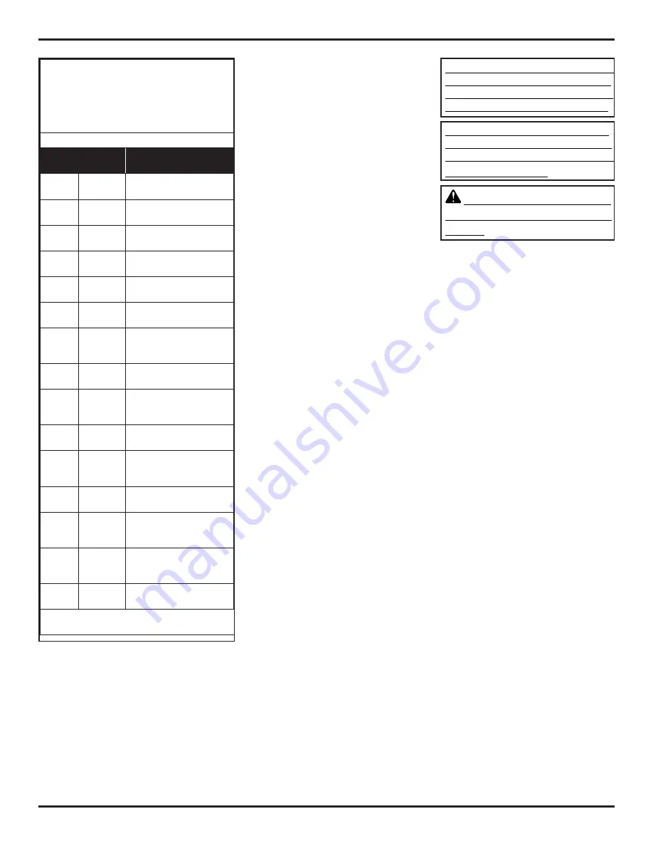 Superior WRE3042RH Installation And Operation Instructions Manual Download Page 20