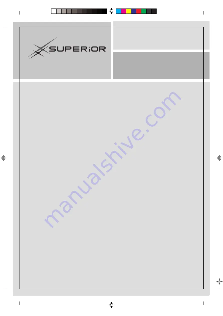 Superior XB 6178 A User Manual Download Page 1