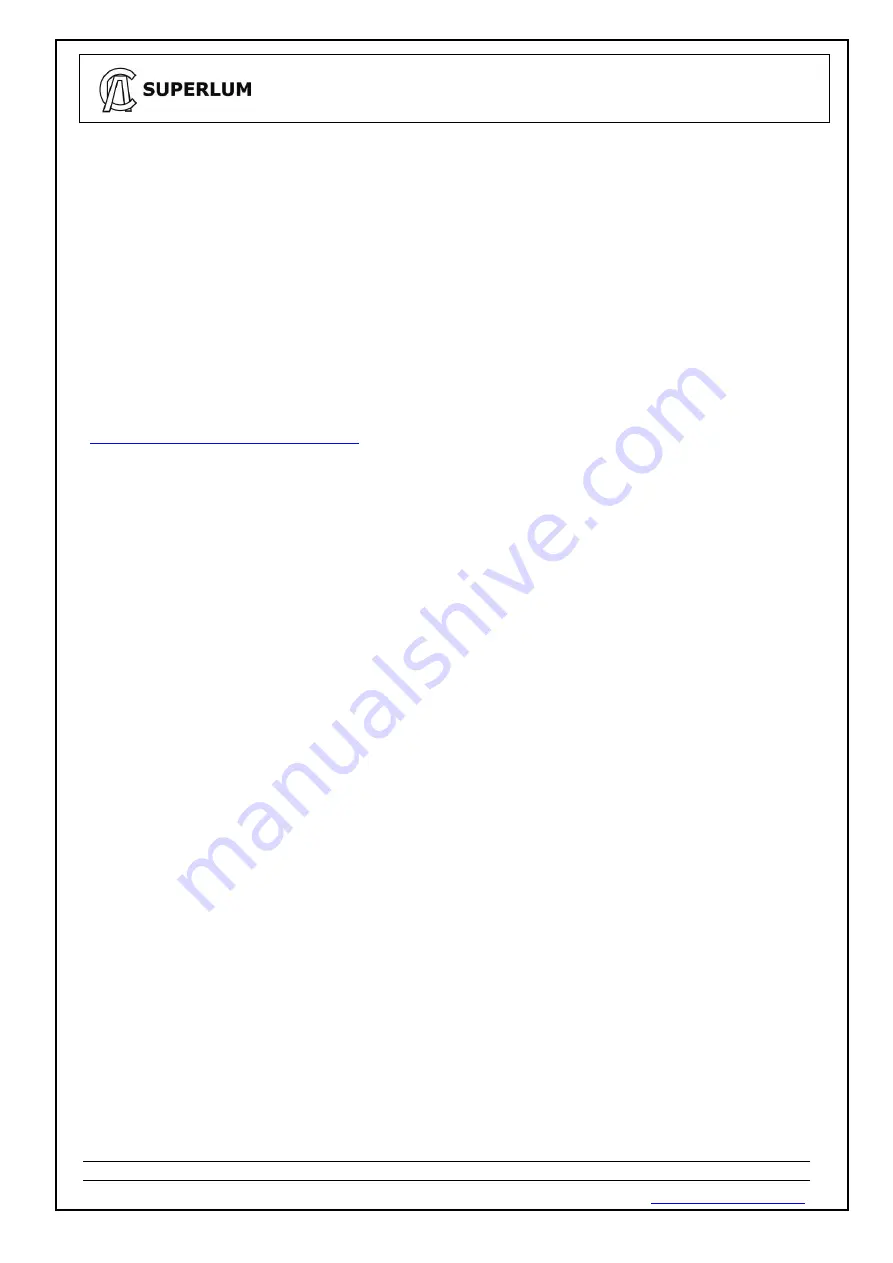 superlum OEM-MOPA User Manual Download Page 18