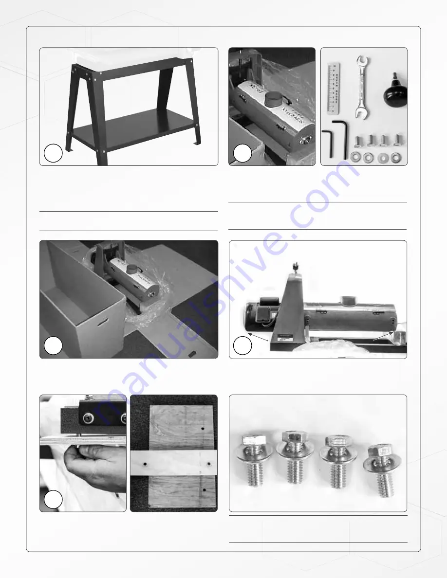 SuperMax 19-38 DRUM SANDER Owner'S Manual Download Page 8