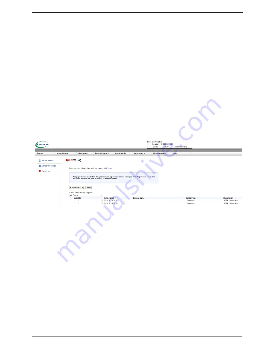 Supermicro 1029U-TRTP User Manual Download Page 163