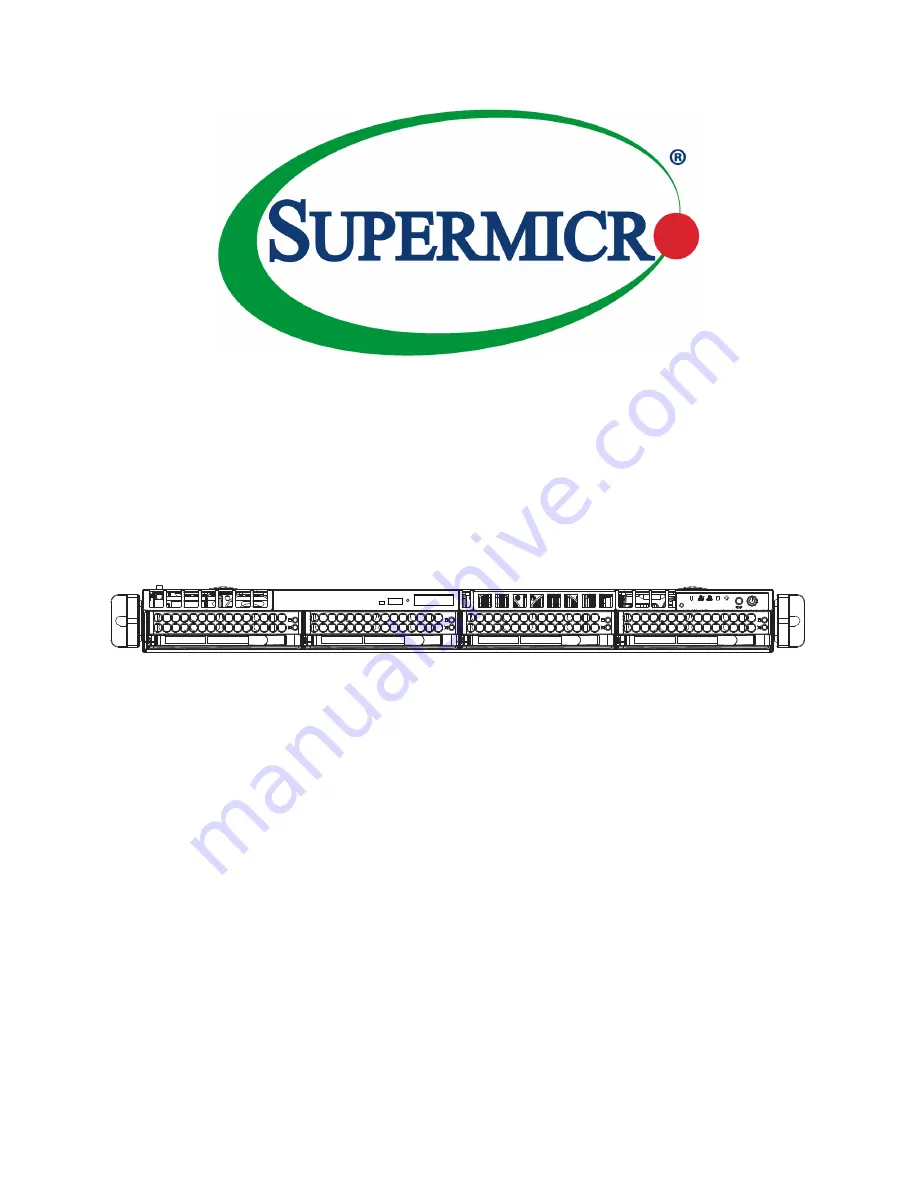 Supermicro AS-1023US-TR4 User Manual Download Page 1