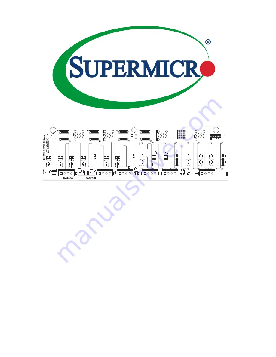 Supermicro BPN-SAS3-213A-N8 Скачать руководство пользователя страница 1