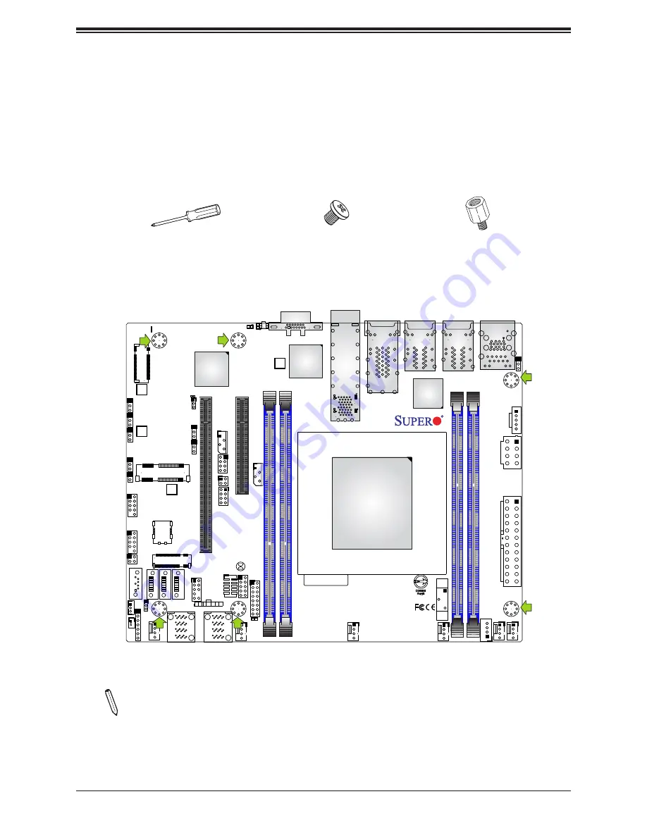 Supermicro MBD-X11SDV-4C-TP8F-B Скачать руководство пользователя страница 22