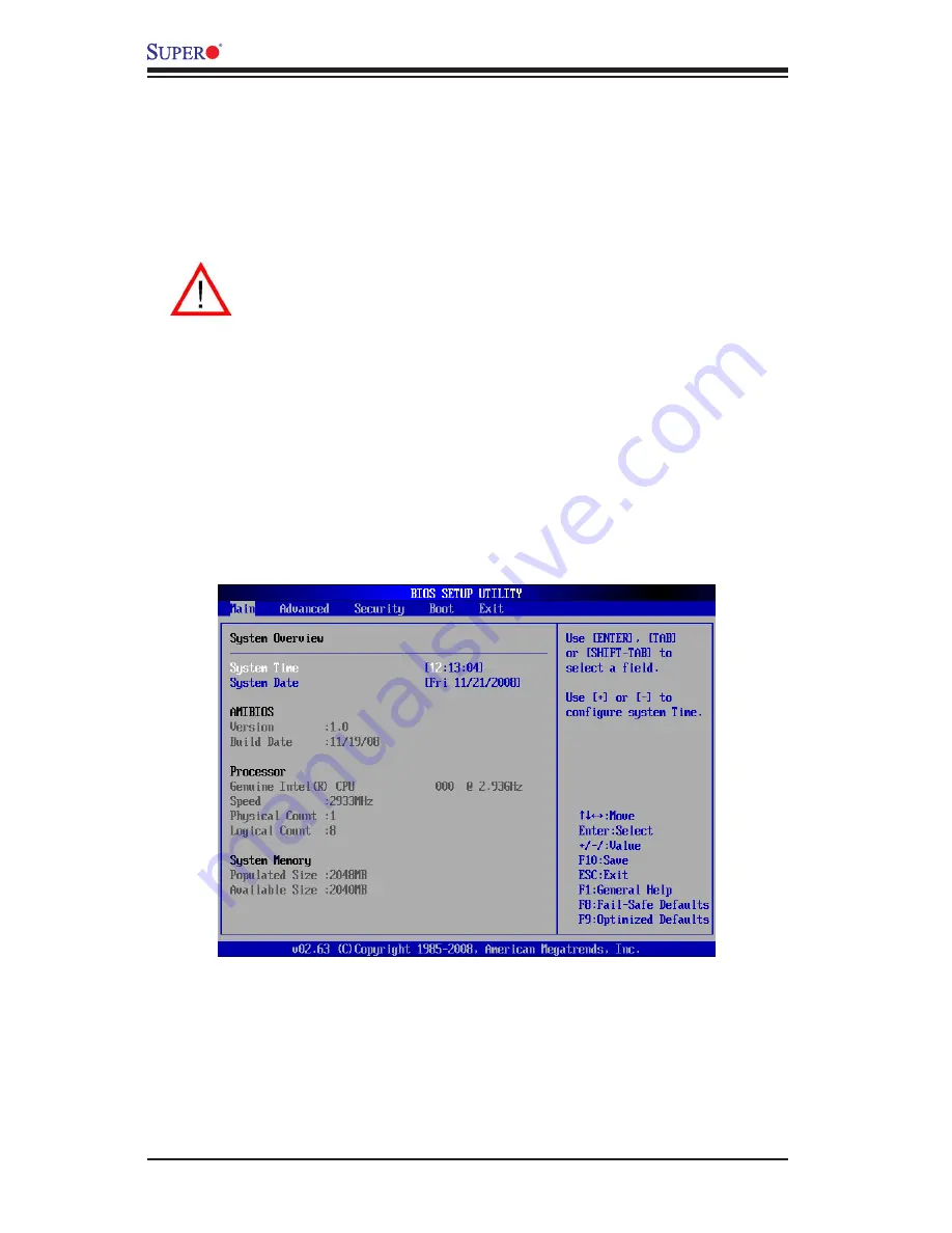 Supermicro MBD-X8STI-F Скачать руководство пользователя страница 73