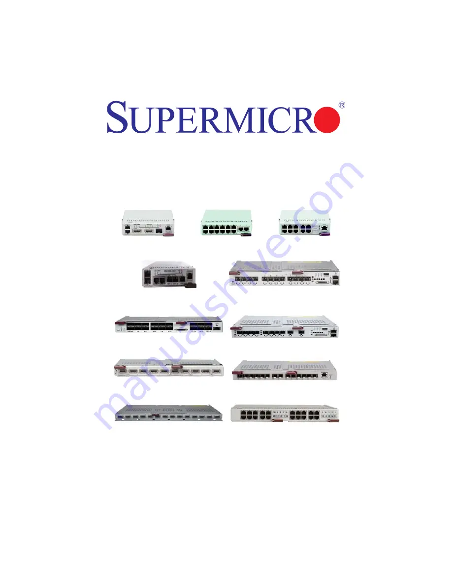 Supermicro SuperBlade SBM-GEM-X2C+ User Manual Download Page 1