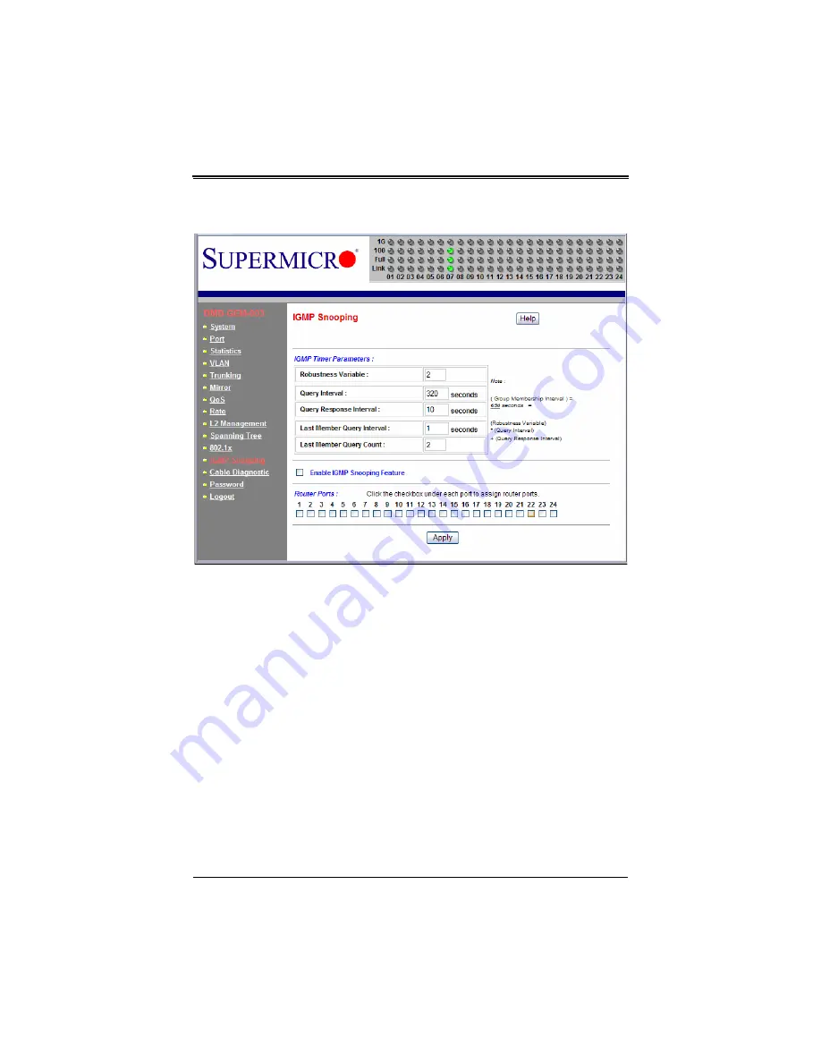 Supermicro SuperBlade SBM-GEM-X2C+ User Manual Download Page 125