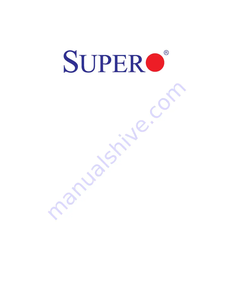 Supermicro Supero X9SCL+-F User Manual Download Page 1