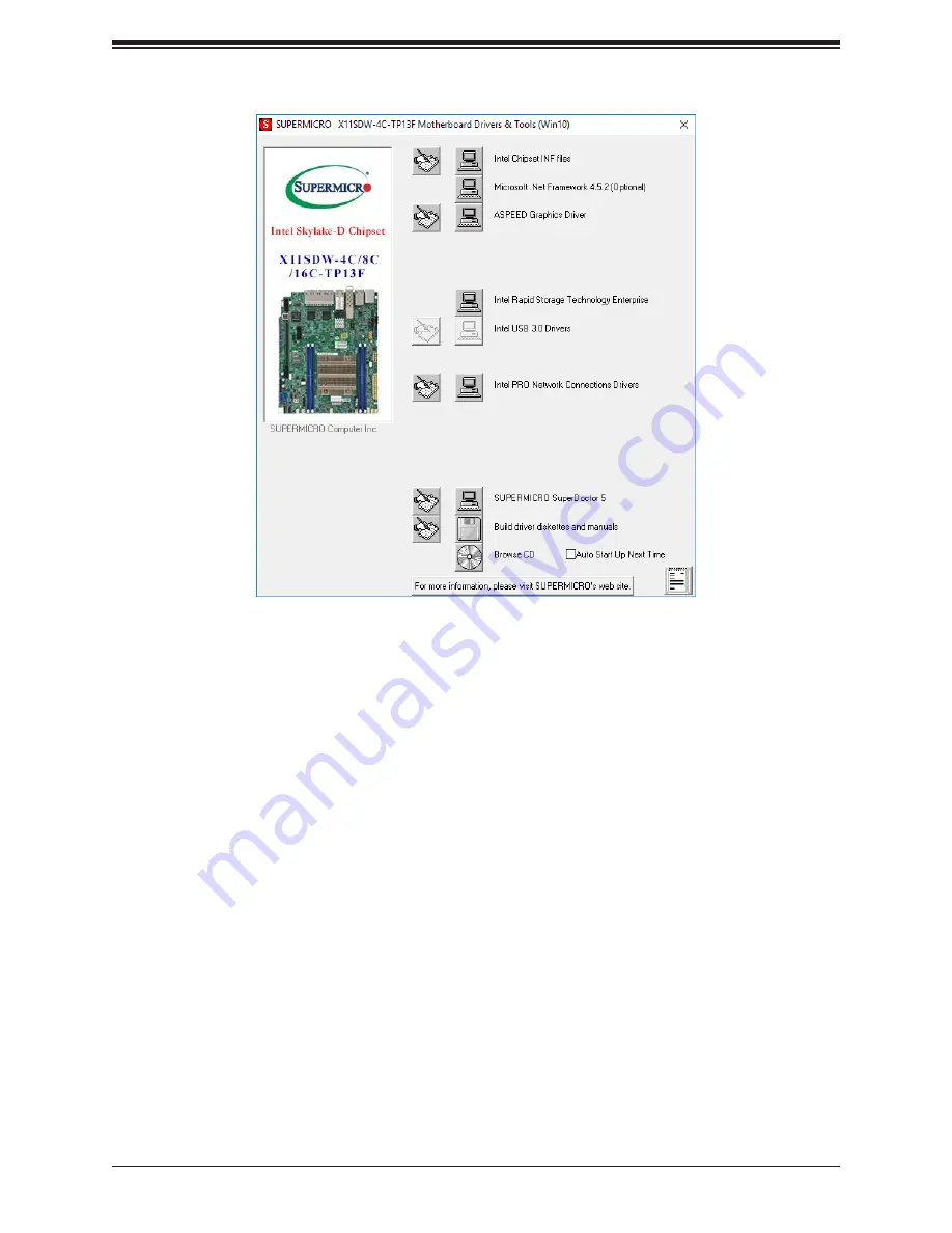 Supermicro SuperServe 1019D-14CN-FHN13TP Скачать руководство пользователя страница 62