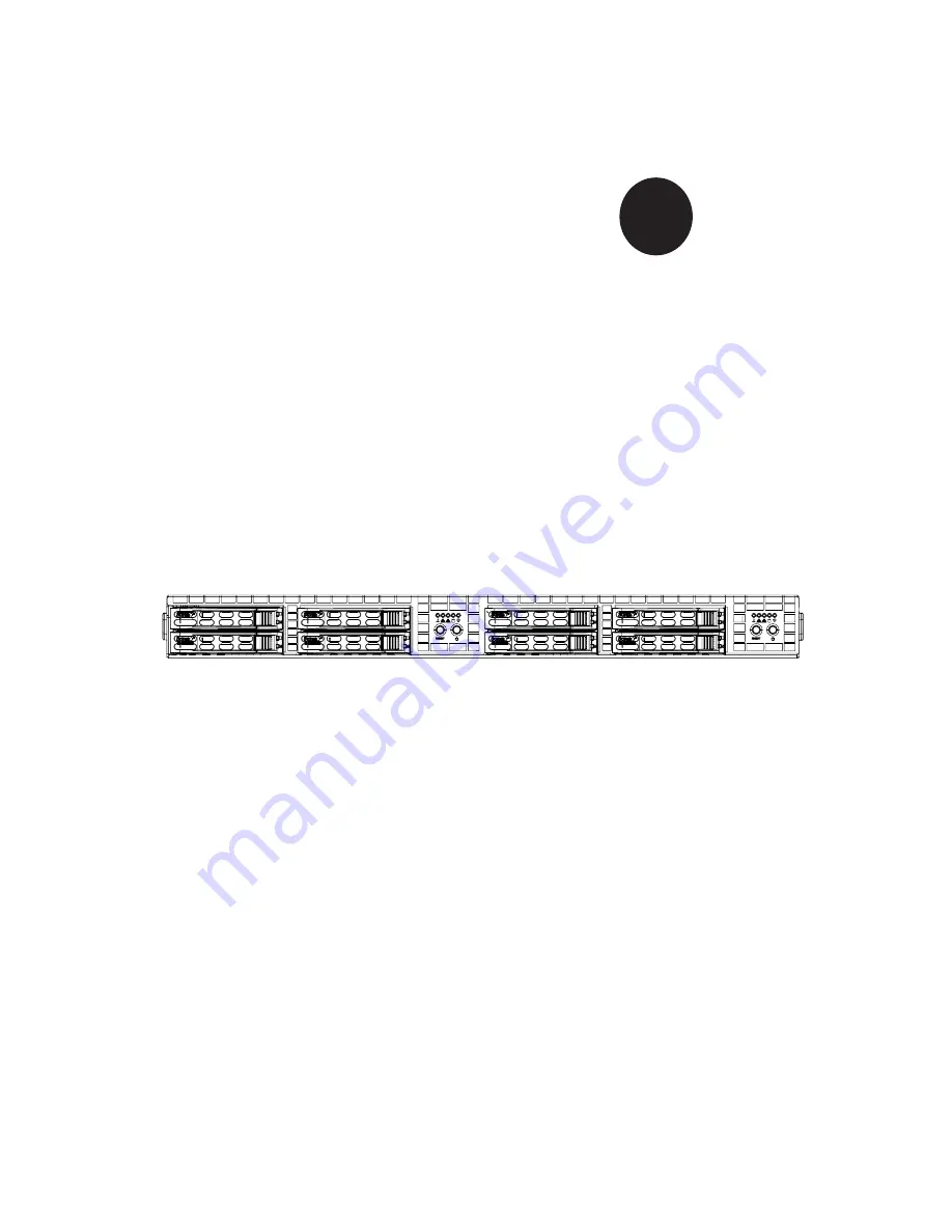 Supermicro SUPERSERVER 1025TC-10G Скачать руководство пользователя страница 1