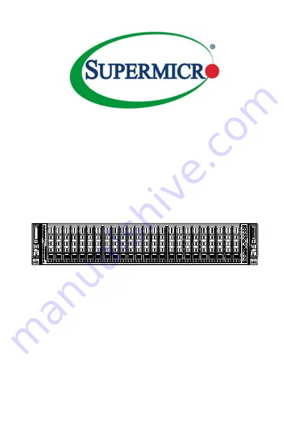 Supermicro SUPERSERVER 2028TP-DTFR User Manual Download Page 1