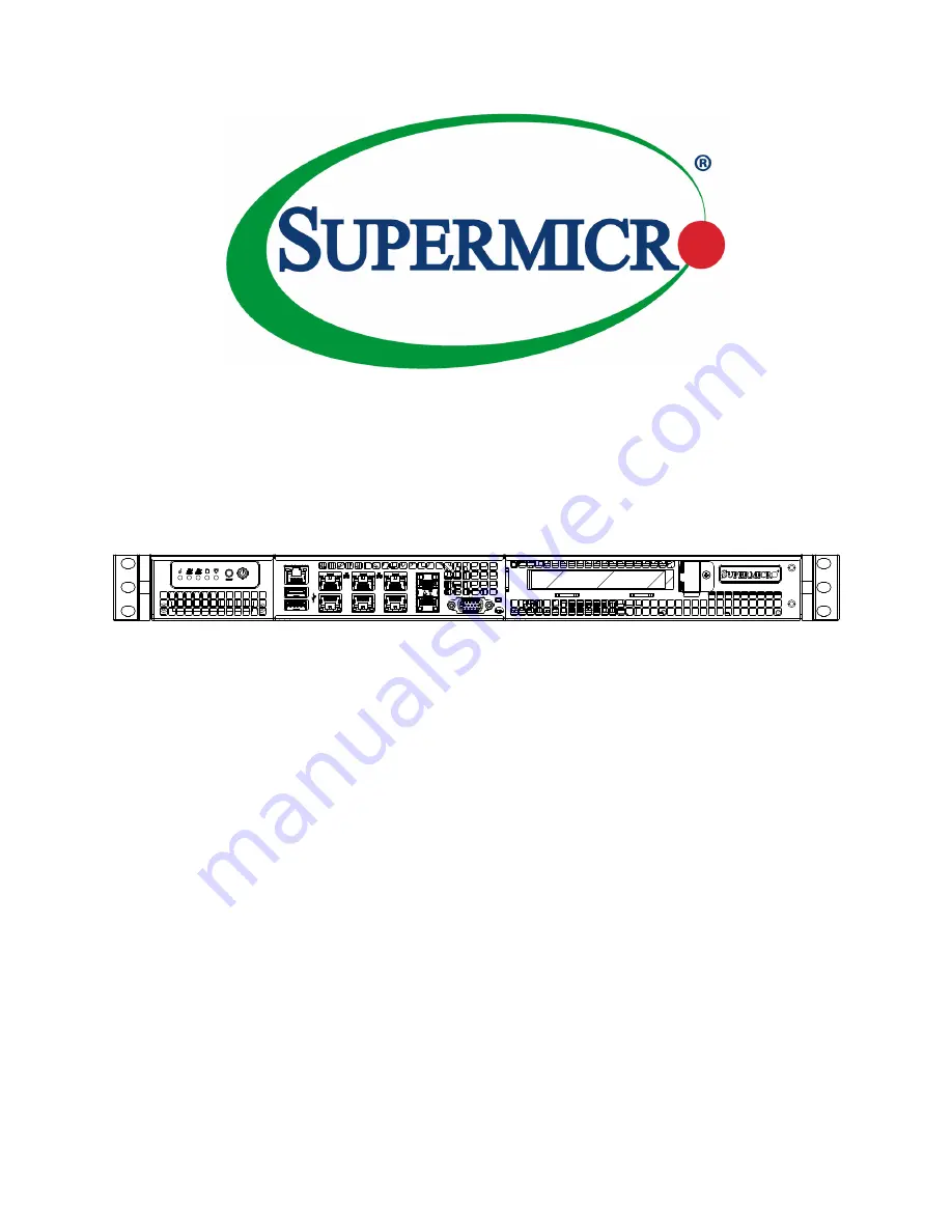 Supermicro SuperServer 5019D-FN8TP User Manual Download Page 1