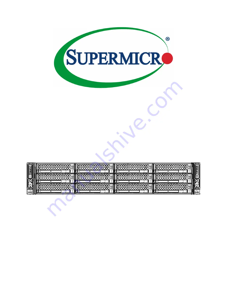 Supermicro SuperServer 6029TR-DTR Скачать руководство пользователя страница 1