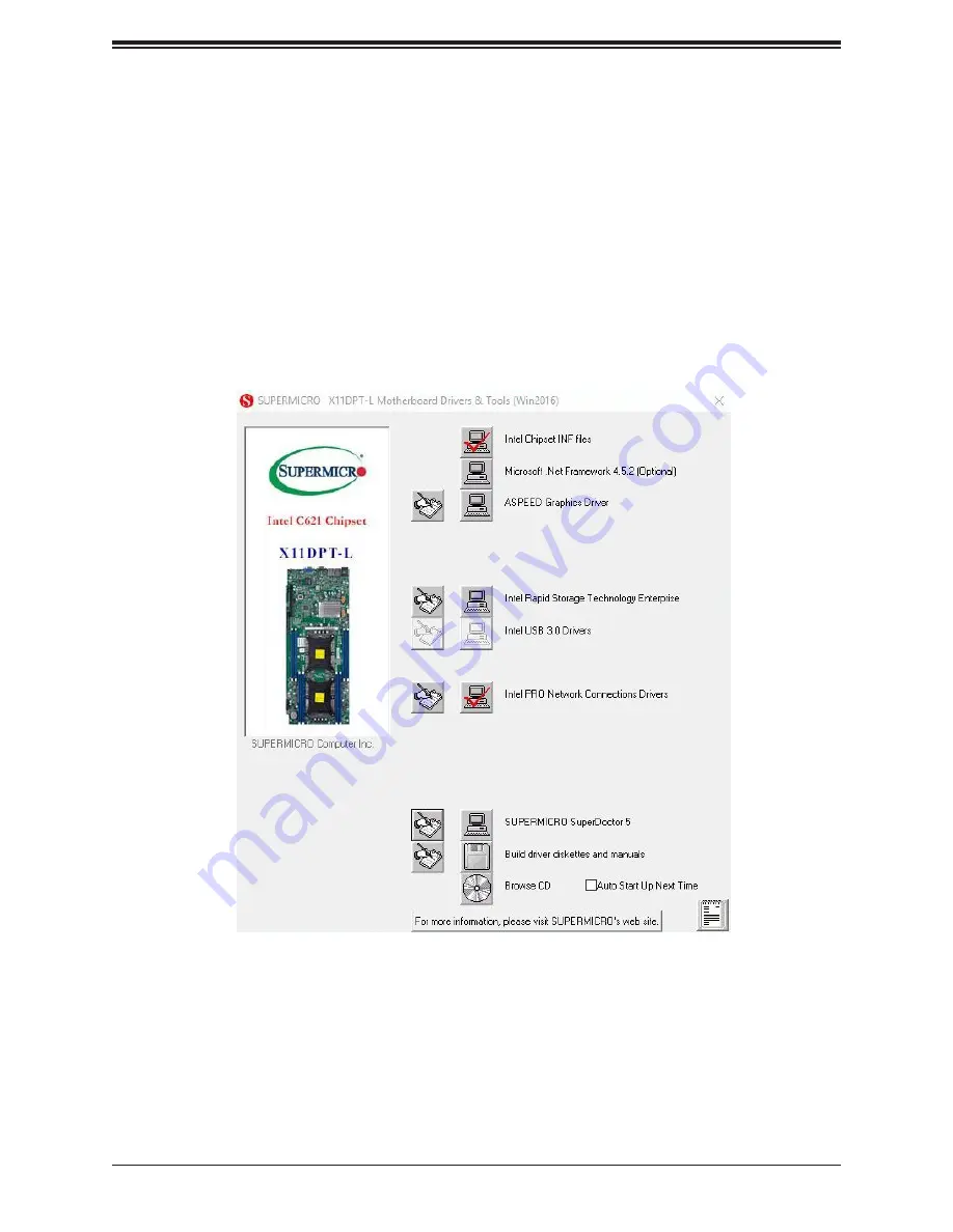 Supermicro SuperServer 6029TR-DTR Скачать руководство пользователя страница 58