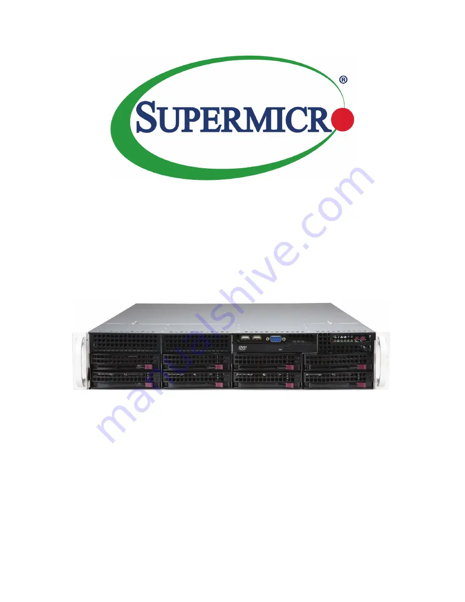 Supermicro SuperServer 620P-TR Скачать руководство пользователя страница 1