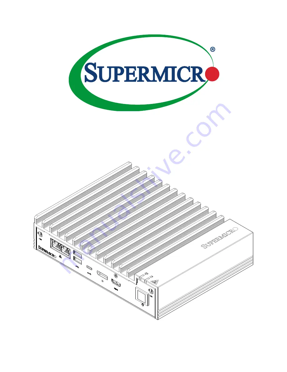 Supermicro SuperServer E100-9S Скачать руководство пользователя страница 1