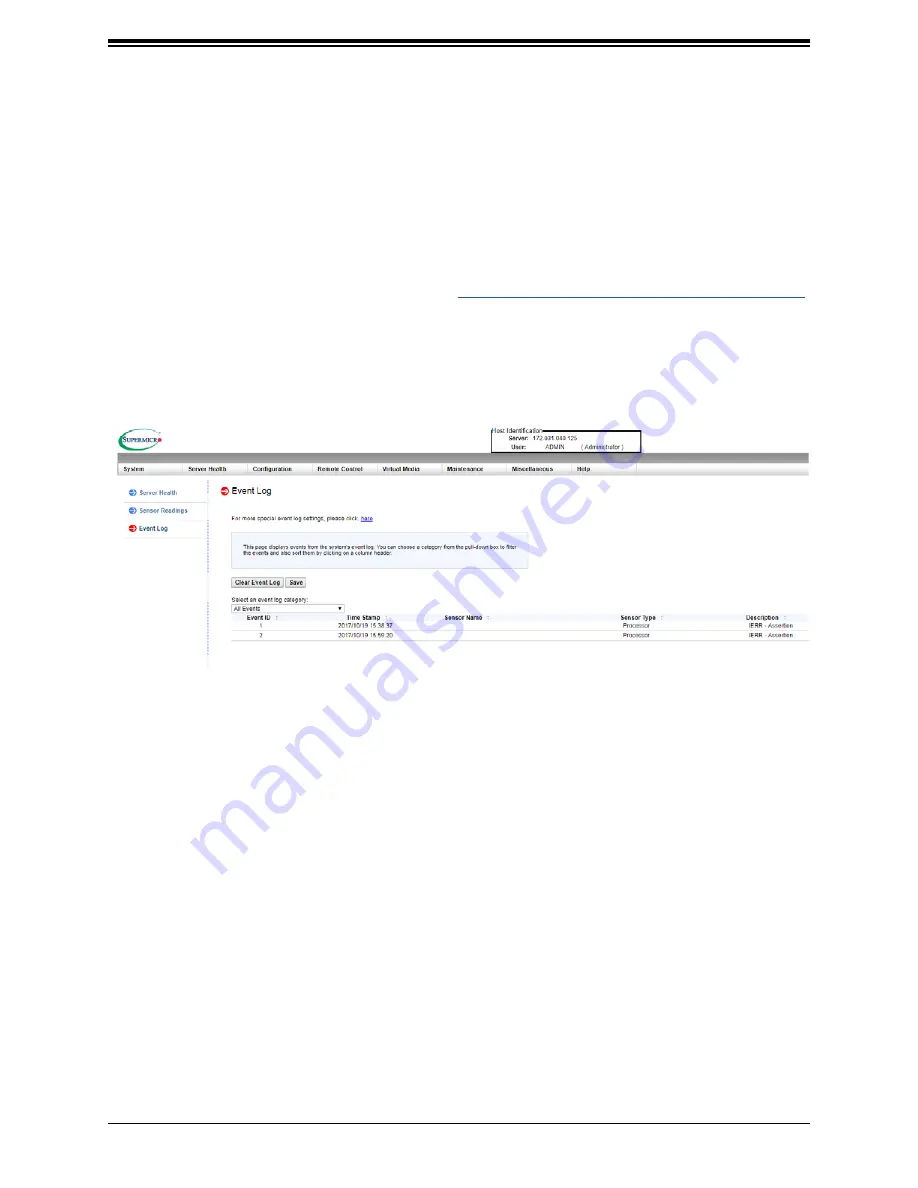 Supermicro SuperServer E403-9D-16C-IP User Manual Download Page 136