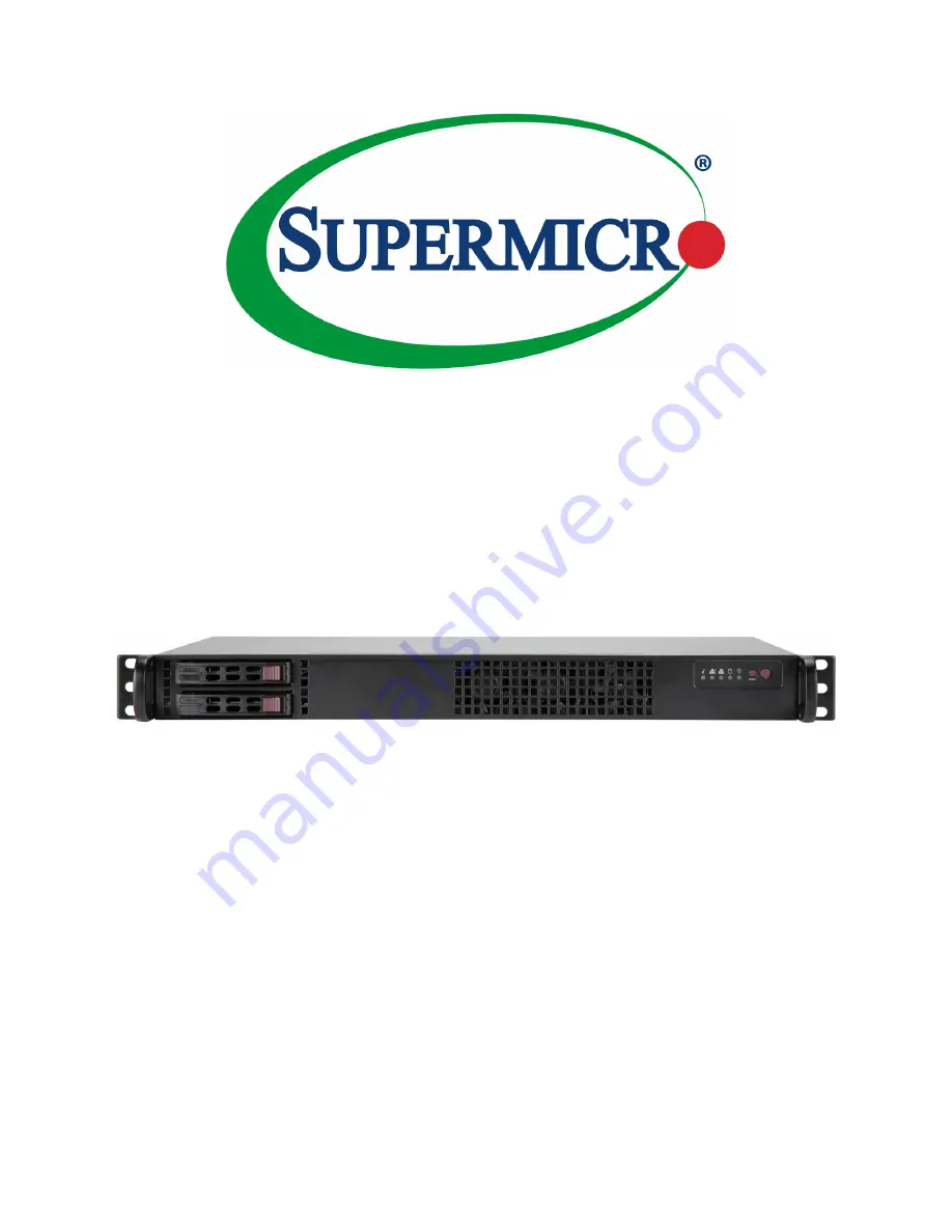 Supermicro SuperServer SYS-110C-FHN4T User Manual Download Page 1