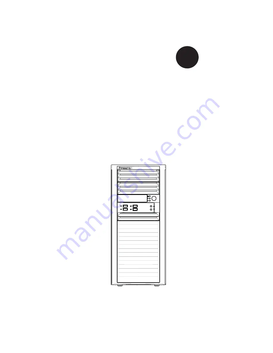 Supermicro SuperWorkstation 5037A-iL-MA015 User Manual Download Page 1