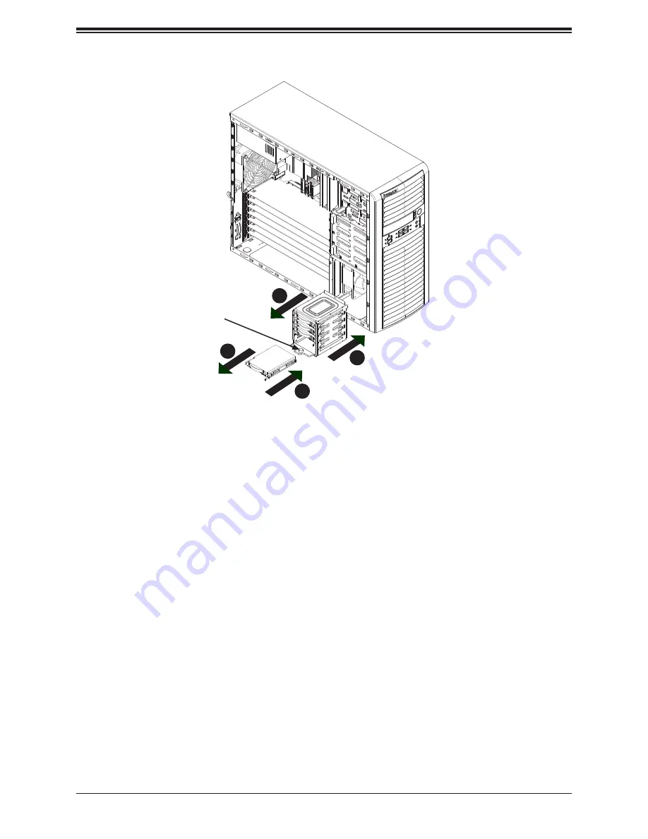 Supermicro SuperWorkstation 5039A-IL Скачать руководство пользователя страница 30