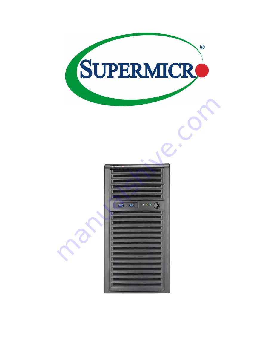 Supermicro SuperWorkstation SYS-530T-I Скачать руководство пользователя страница 1