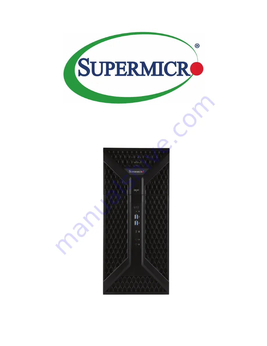 Supermicro SuperWorkstation SYS-730A-I Скачать руководство пользователя страница 1