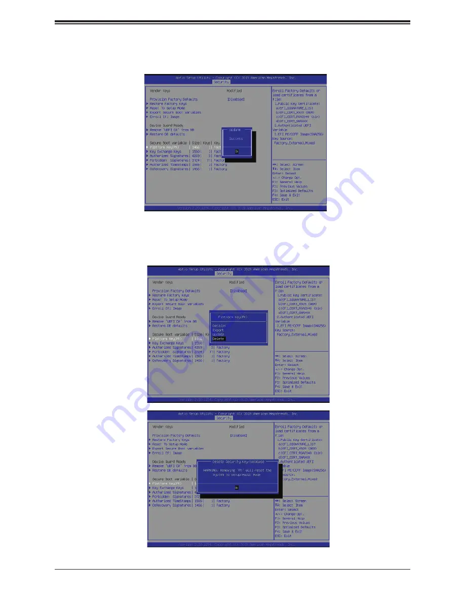 Supermicro X11DGO-T User Manual Download Page 179