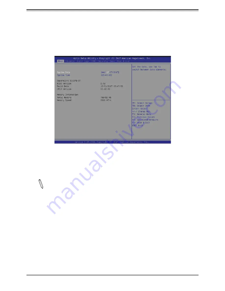 Supermicro X11DPG-OT-CPU User Manual Download Page 69