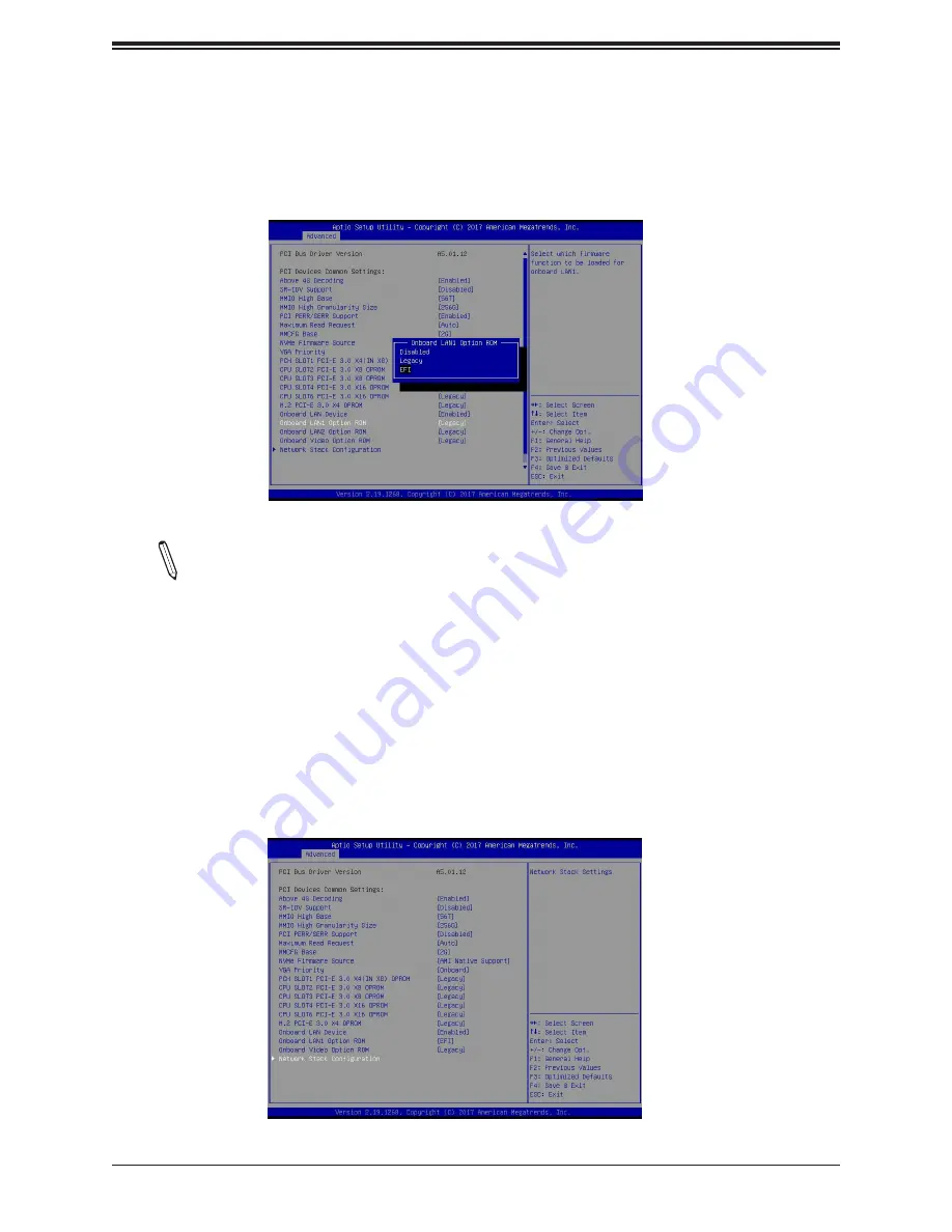 Supermicro X11DSF-E User Manual Download Page 191