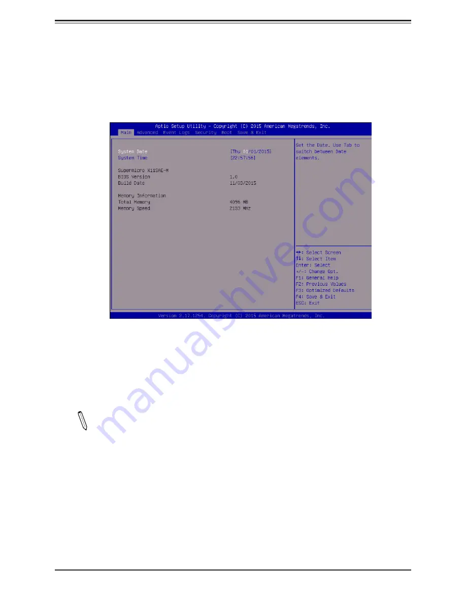 Supermicro X11SAE-M User Manual Download Page 64