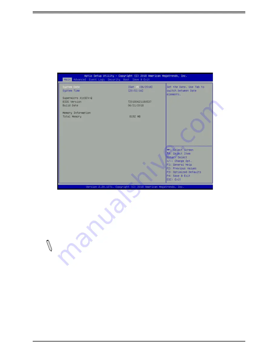 Supermicro X11SCV-L User Manual Download Page 65