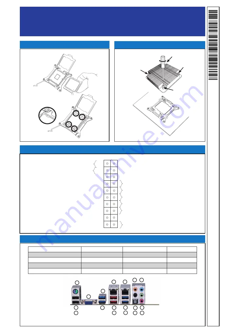 Supermicro X11SRA Quick Reference Manual Download Page 21