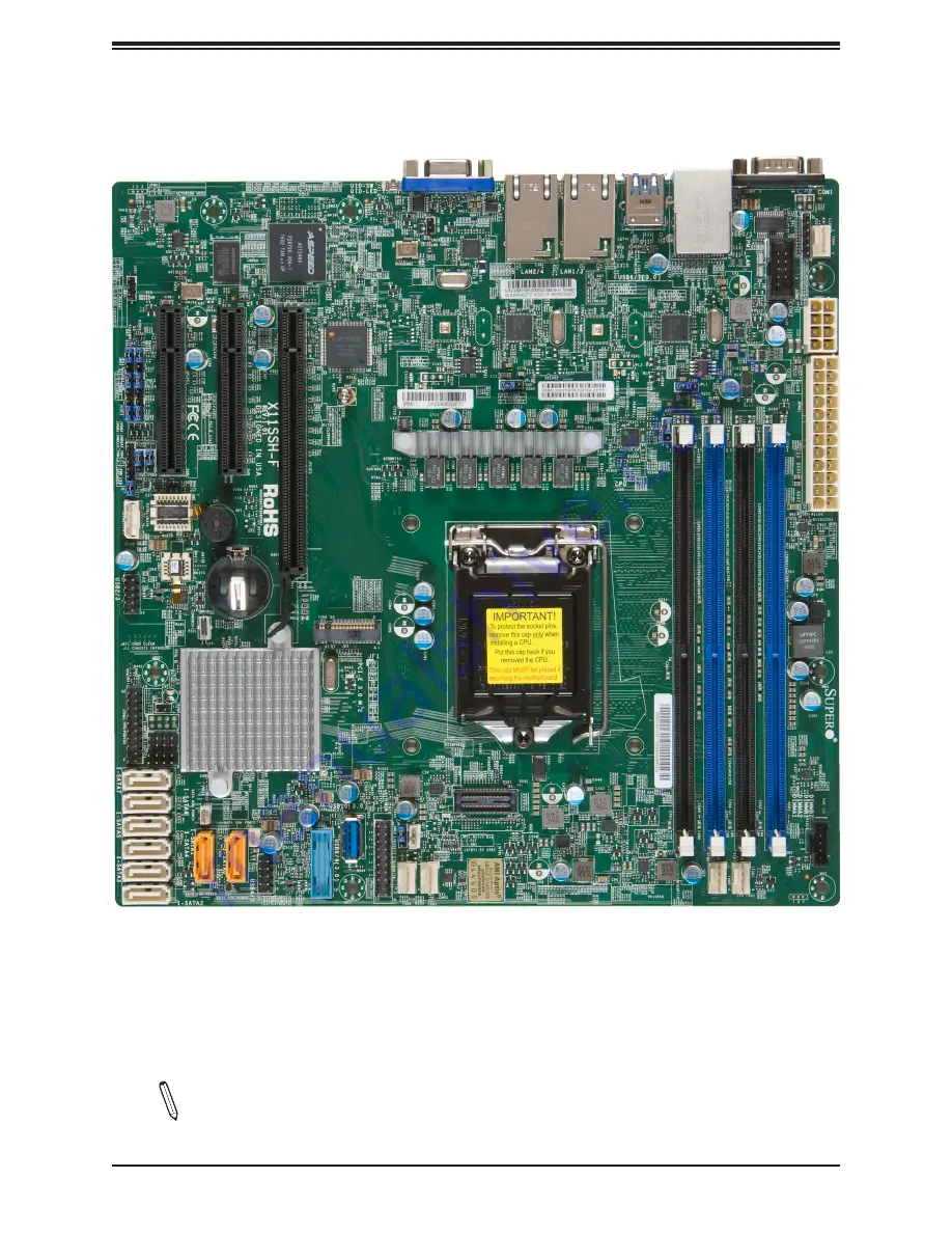 Supermicro X11SSH-F User Manual Download Page 8